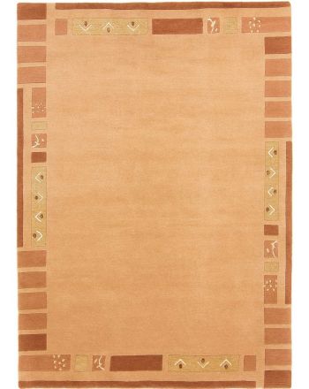 Wollteppich Nepal Jaipur Orange