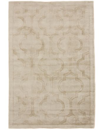 Viskoseteppich Visconti Trellis Beige