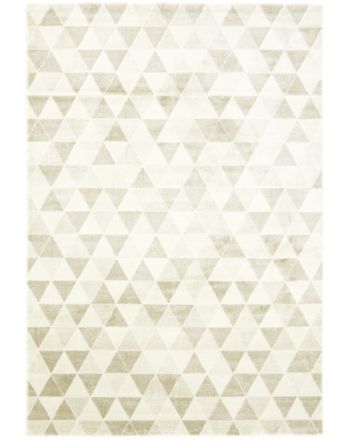 Geo Teppich Beige
