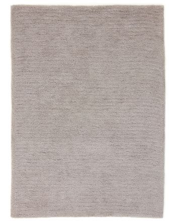 Hochflorteppich Softly Silber