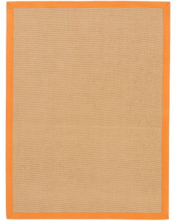 Sisalteppich Orange