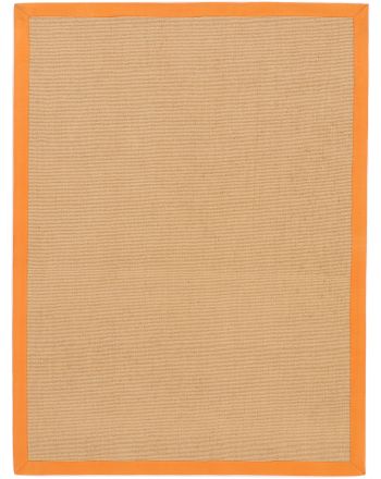 Sisalteppich Orange