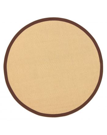 Sisalteppich Rund Braun