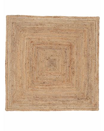 Juteteppich Nele Quadratisch Beige