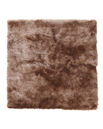 Hochflorteppich Breeze Quadratisch Beige
