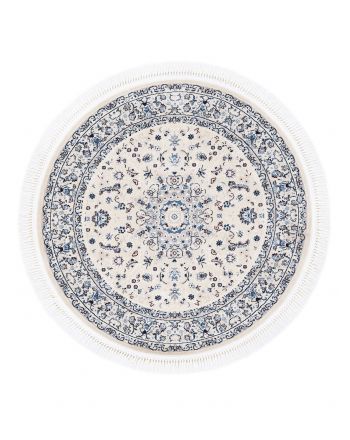 Teppich Nain Diane Rund Creme
