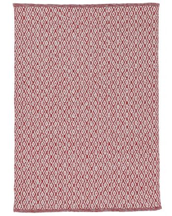 In- & Outdoor Teppich aus recyceltem Material Rot