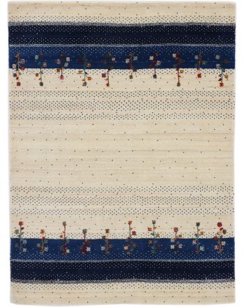 Wollteppich Loom Lori Blau
