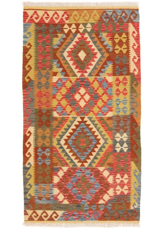 Flachgewebeteppich Kelim Afghan