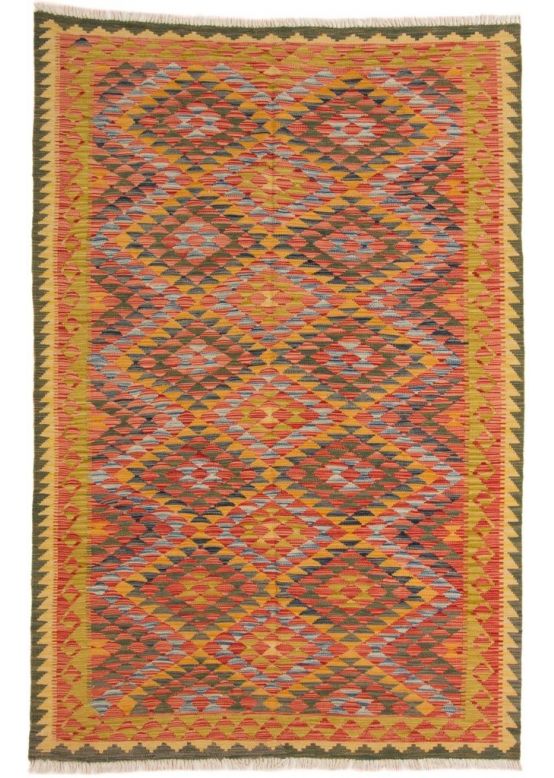 Flachgewebeteppich Kelim Afghan