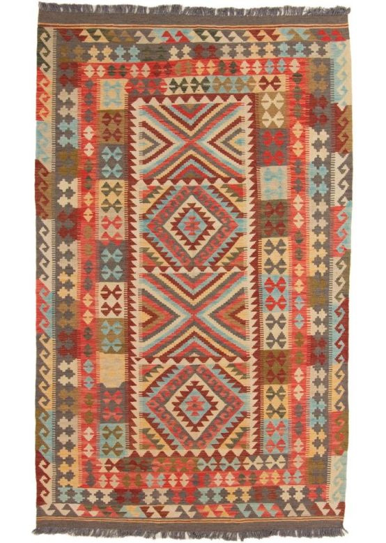 Flachgewebeteppich Kelim Afghan