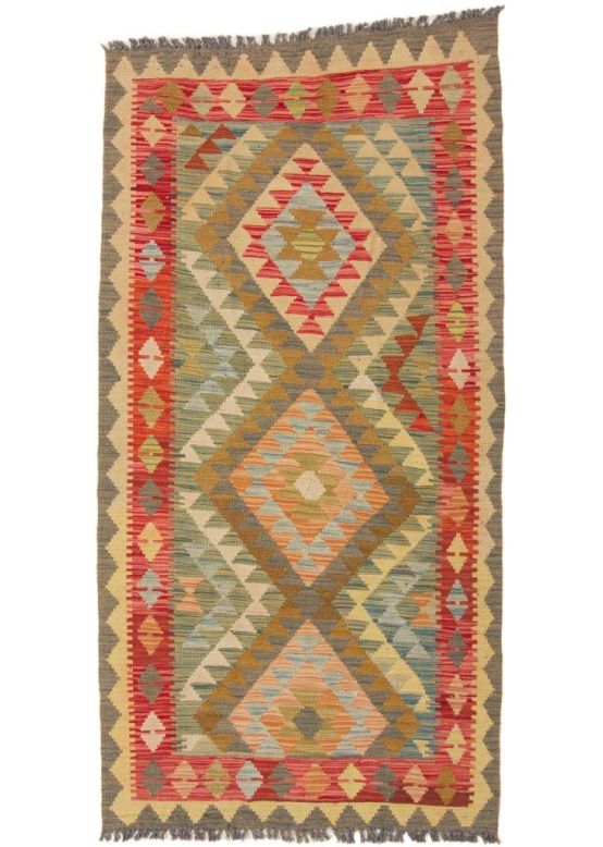 Flachgewebeteppich Kelim Afghan