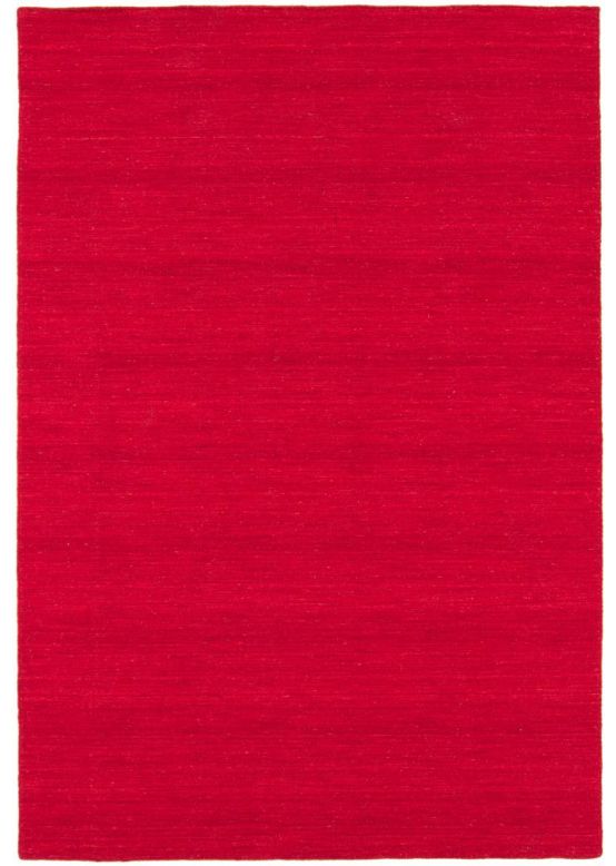 Flachgewebeteppich Kelim Loom Rot
