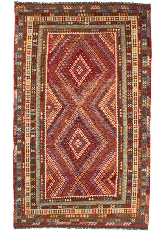 Flachgewebeteppich Kelim Afghan