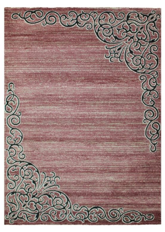 Mandala Teppich Pink