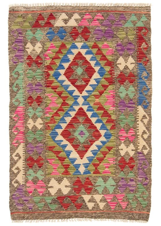 Flachgewebeteppich Kelim Afghan