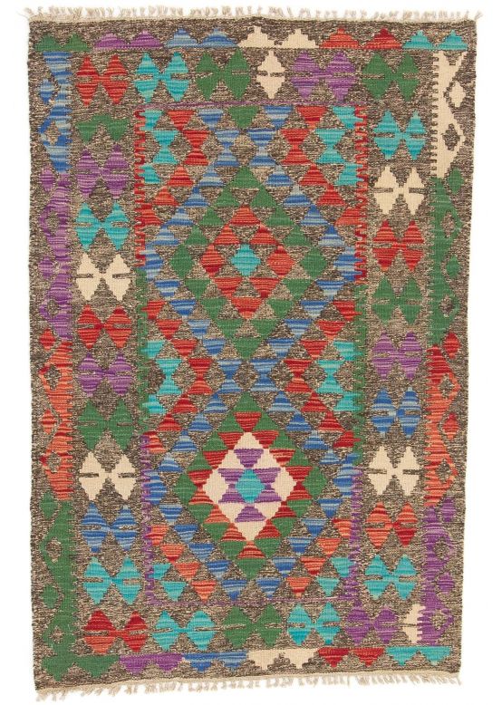 Flachgewebeteppich Kelim Afghan