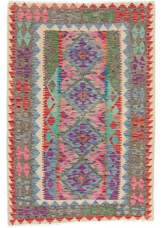 Flachgewebeteppich Kelim Afghan