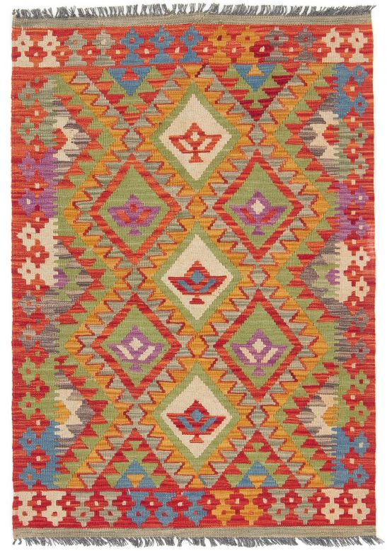 Flachgewebeteppich Kelim Afghan