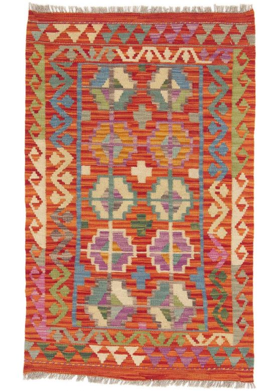 Flachgewebeteppich Kelim Afghan