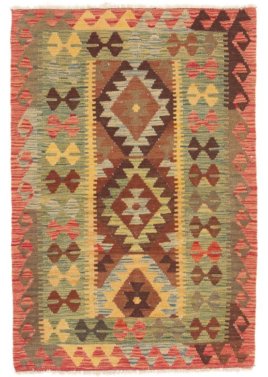 Flachgewebeteppich Kelim Afghan