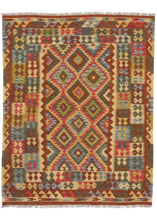 Flachgewebeteppich Kelim Afghan