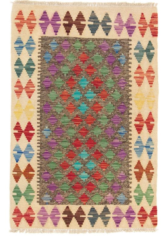 Flachgewebeteppich Kelim Afghan