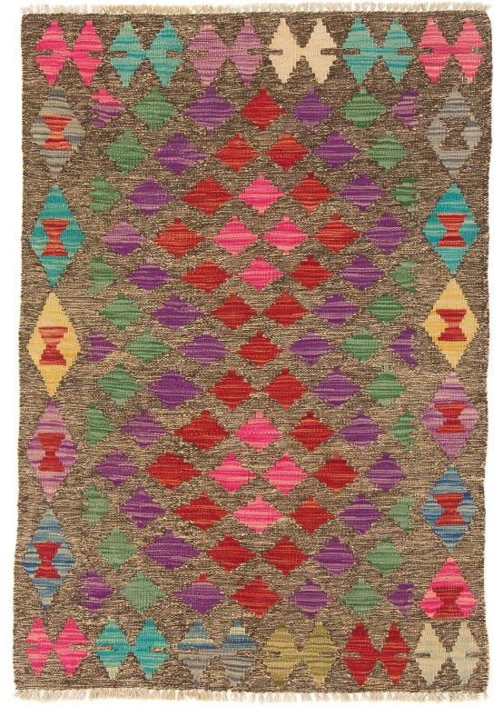 Flachgewebeteppich Kelim Afghan