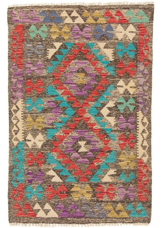 Flachgewebeteppich Kelim Afghan