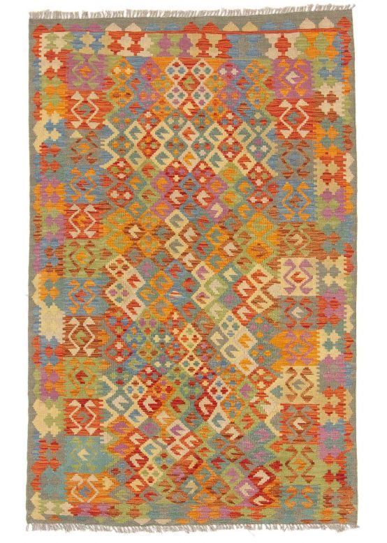 Flachgewebeteppich Kelim Afghan