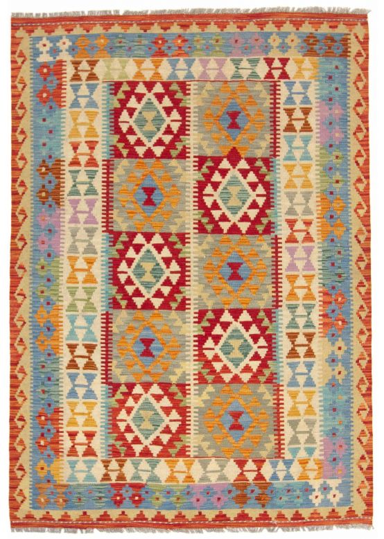 Flachgewebeteppich Kelim Afghan