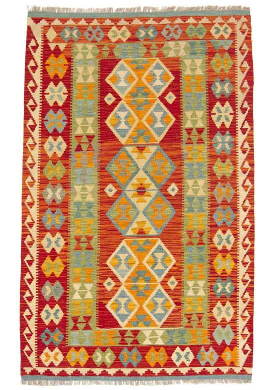 Flachgewebeteppich Kelim Afghan