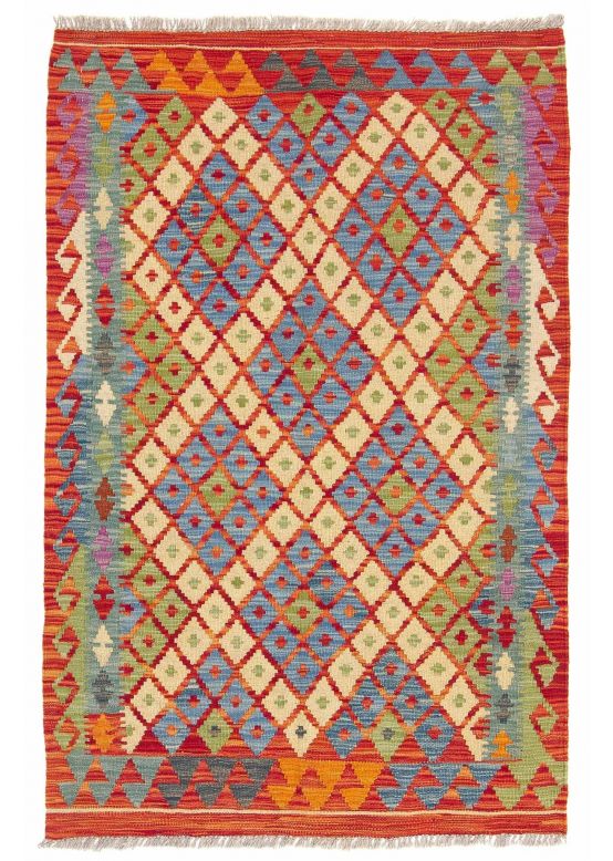 Flachgewebeteppich Kelim Afghan