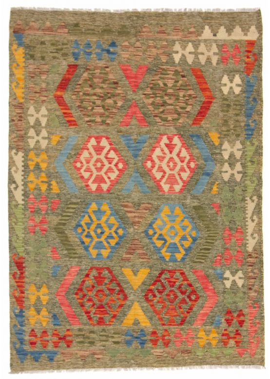 Flachgewebeteppich Kelim Afghan