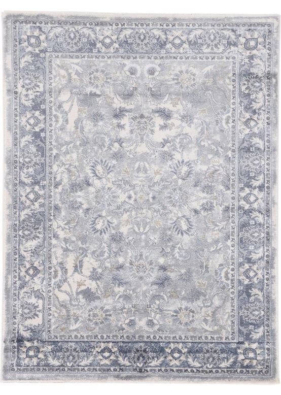 Vintage Teppich Issa Blau