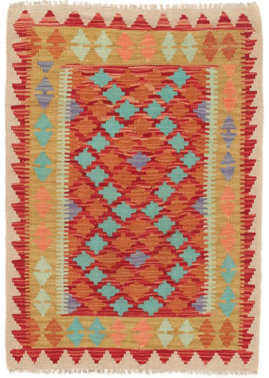 Flachgewebeteppich Kelim Afghan