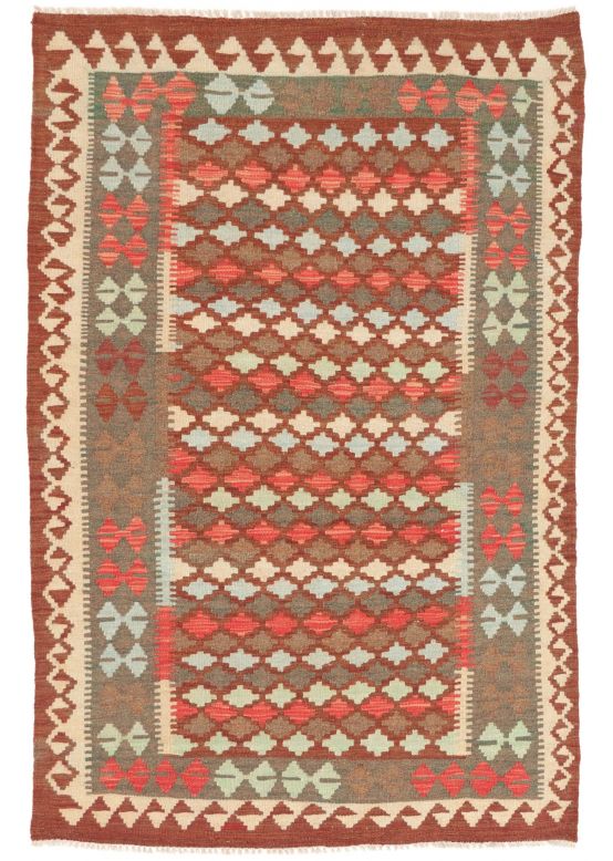 Flachgewebeteppich Kelim Afghan