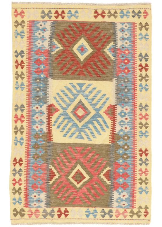 Flachgewebeteppich Kelim Afghan