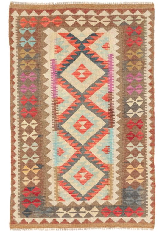 Flachgewebeteppich Kelim Afghan