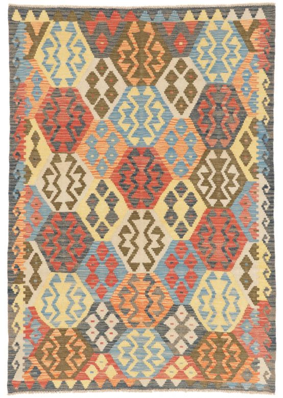 Flachgewebeteppich Kelim Afghan