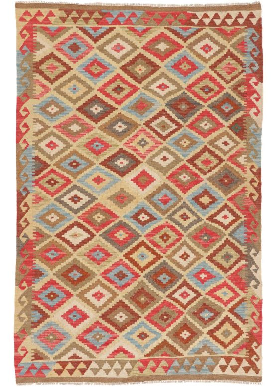 Flachgewebeteppich Kelim Afghan