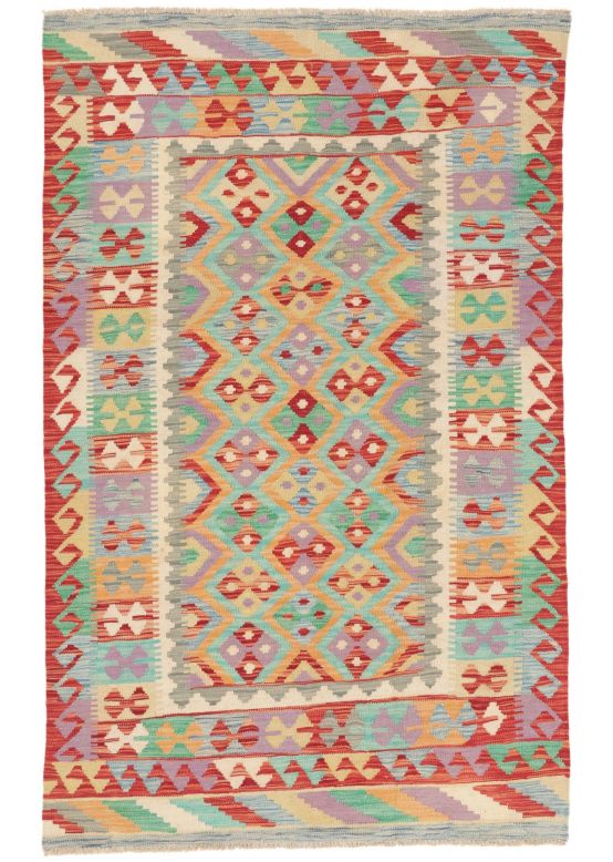 Flachgewebeteppich Kelim Afghan