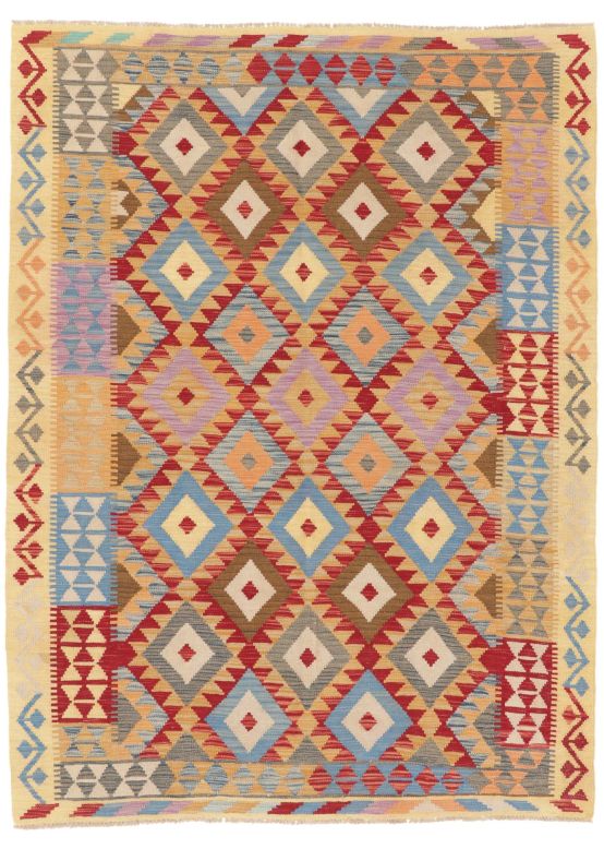 Flachgewebeteppich Kelim Afghan