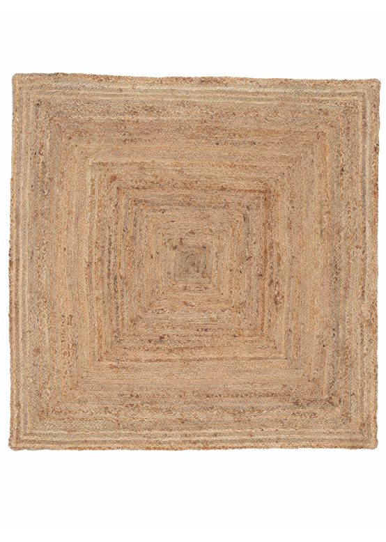 Juteteppich Nele Quadratisch Beige