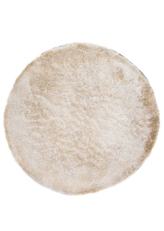 Hochflorteppich Breeze Rund Creme