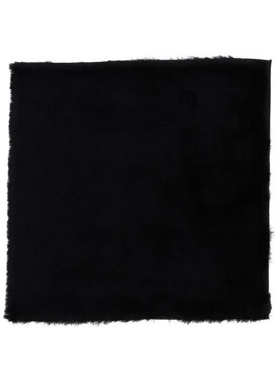 Hochflorteppich Breeze Quadratisch Schwarz
