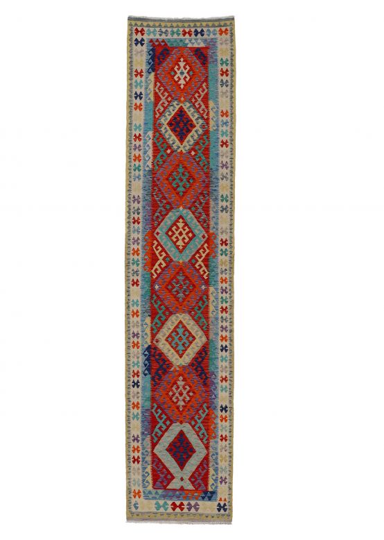 Flachgewebeteppich Kelim Afghan
