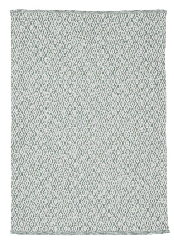 In- & Outdoor Teppich aus recyceltem Material Hellgrün